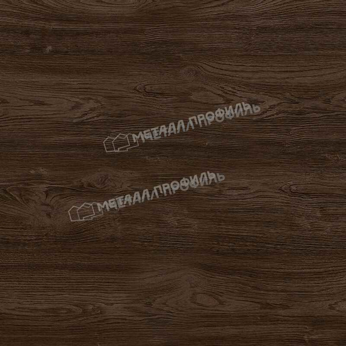 Профлист Металл-Профиль МП-35 ECOSTEEL® матовый 0.5 мм Мореный Дуб фото 4