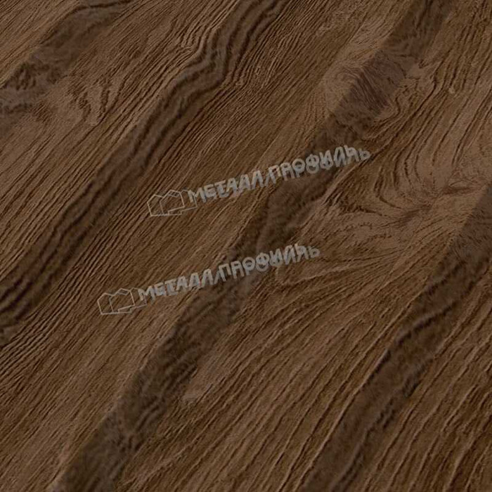 Профлист Металл-Профиль МП-35 ECOSTEEL® матовый 0.5 мм Мореный Дуб фото 5