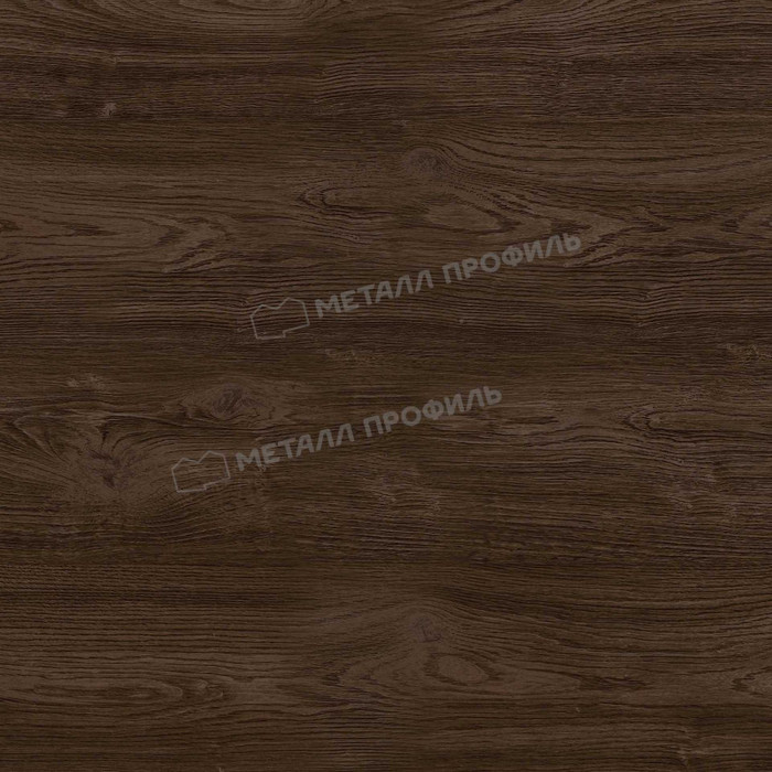 Профлист Металл Профиль С-21 0,5 ECOSTEEL® матовый Мореный Дуб фото 3