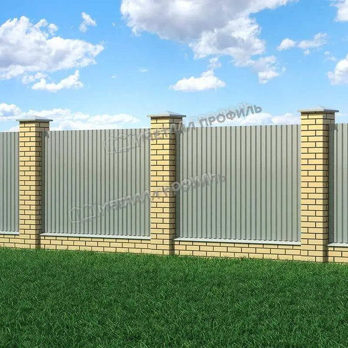 Профлист Металл Профиль С-21 0,5 ECOSTEEL® матовый Мореный Дуб фото 4