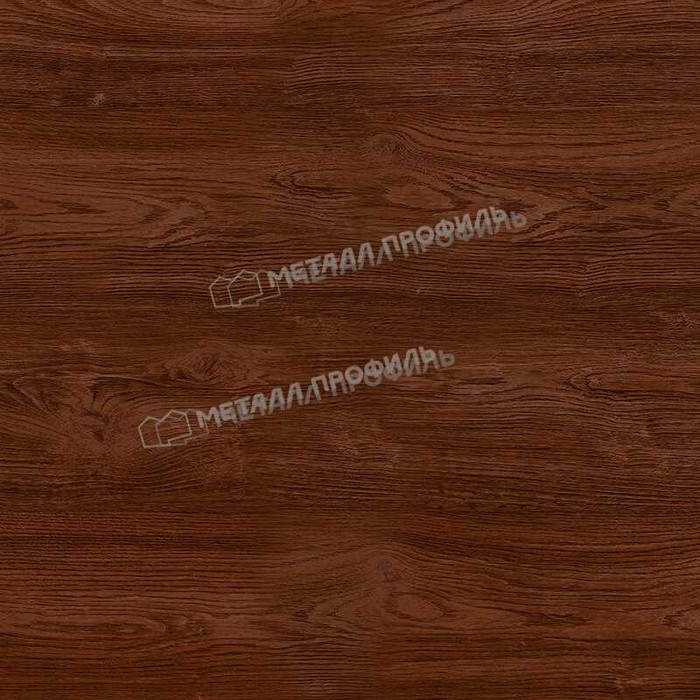 Профлист Металл Профиль С-21 0,5 ECOSTEEL® Мореный Дуб фото 4