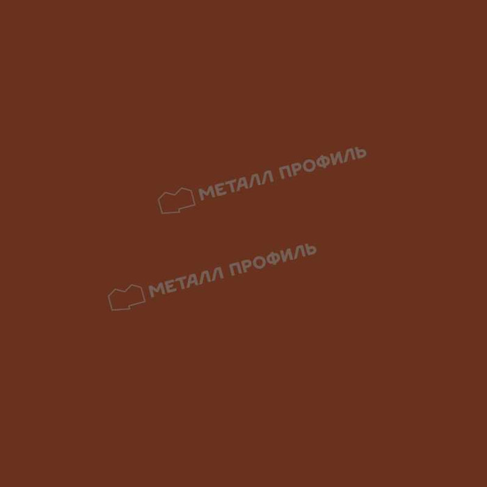 Профлист Металл-Профиль НС-35 NormanMP 0.5 мм RAL 3011 Коричнево-красный фото 3