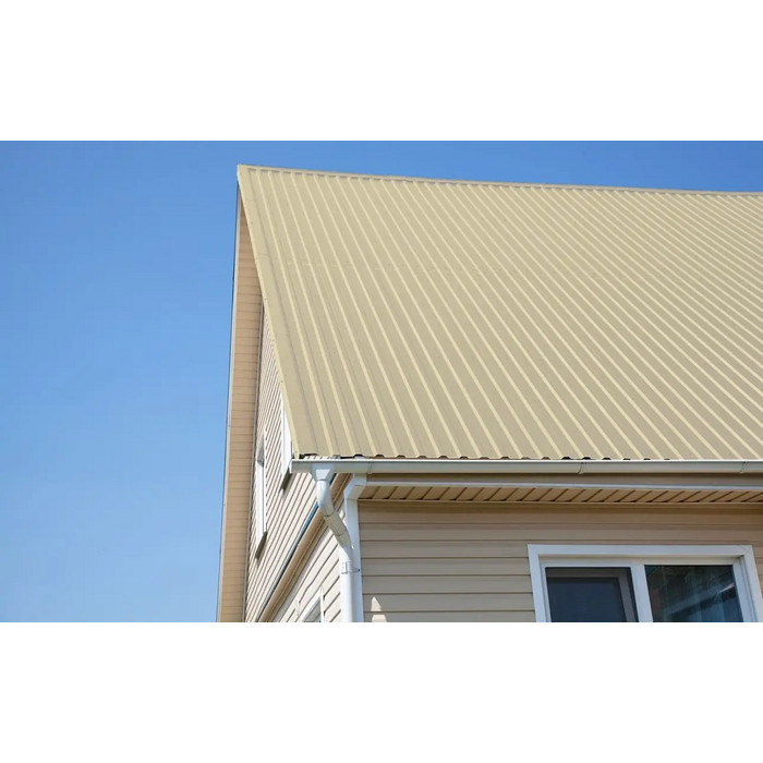 Профлист Металл-Профиль С-21 ECOSTEEL® матовый 0.5 мм Мореный Дуб фото 6