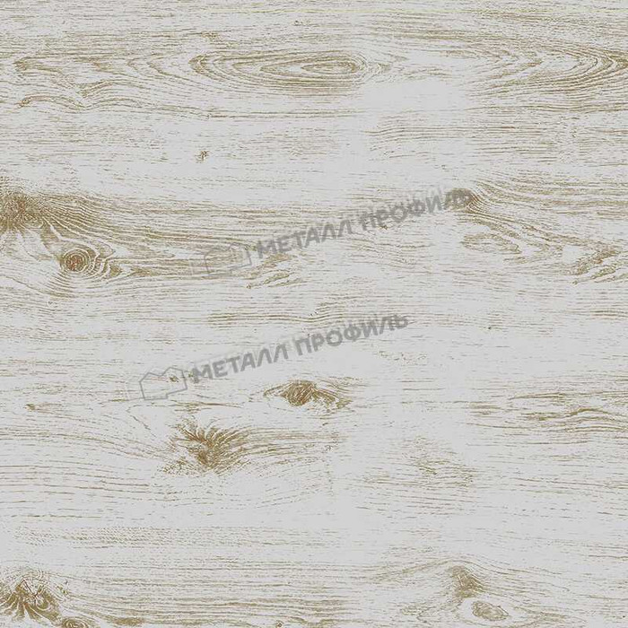 Профлист Металл-Профиль С-21 ECOSTEEL® матовый 0.5 мм Беленый Дуб фото 4