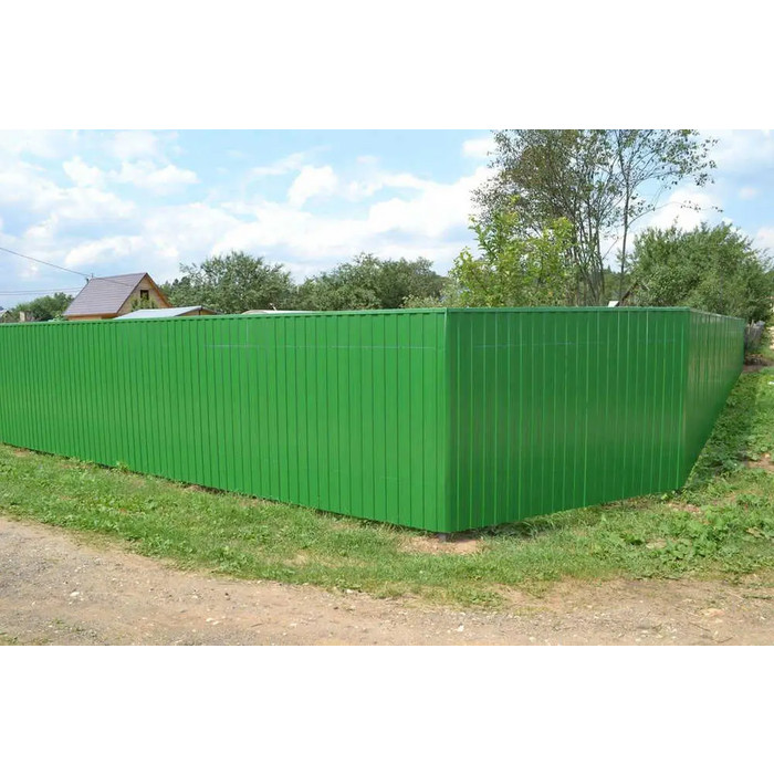 Профлист Металл Профиль МП-20 0,45 VikingMP® RAL 6007 Бутылочно-зеленый | B фото 7
