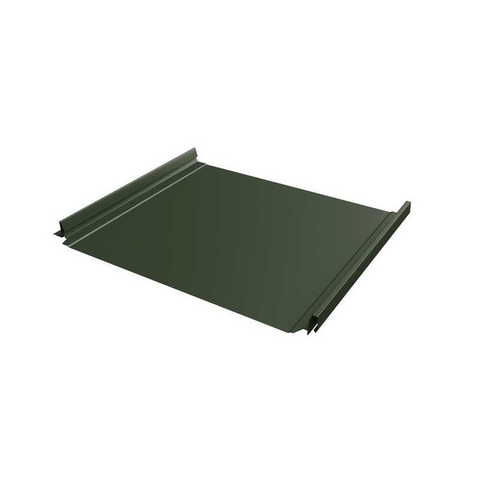 Фальцевая кровля Кликфальц Pro Grand Line 0,5 Velur RAL 6020 Хромовая Зелень