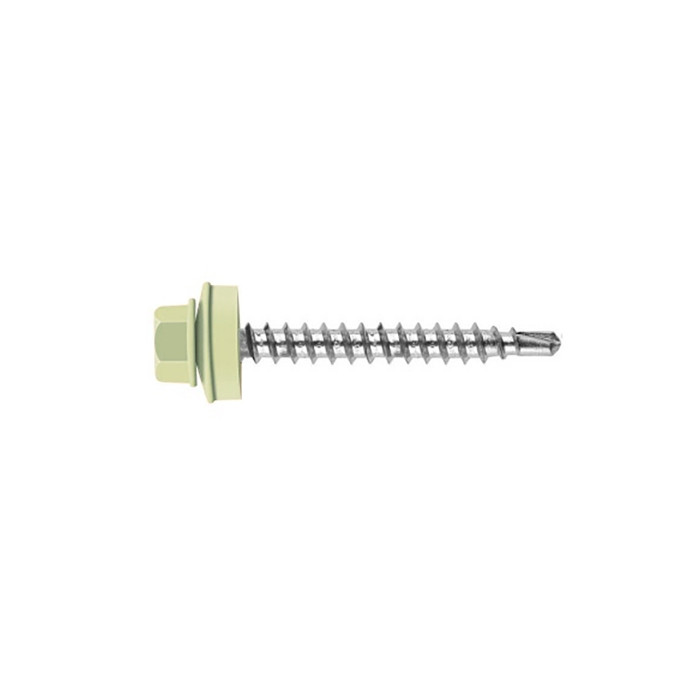 Саморез кровельный Daxmer 4,8х50 RAL 7023 (150) сверло №1