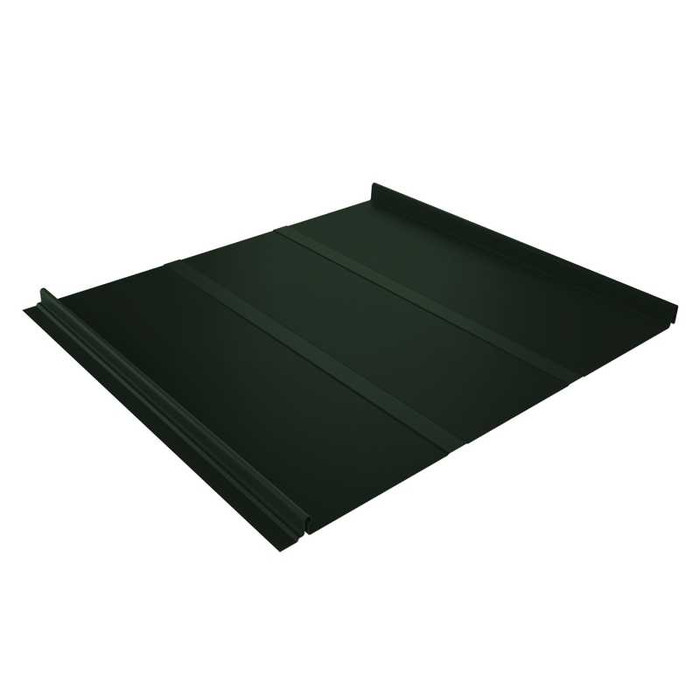Фальцевая кровля Кликфальц Line Grand Line 0,5 Velur RAL 6020 Хромовая Зелень