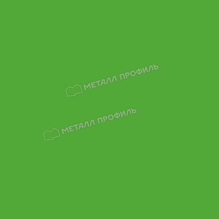 Планка конька плоского 190х190х2000 NormanMP (ПЭ-01-6018-0.5)