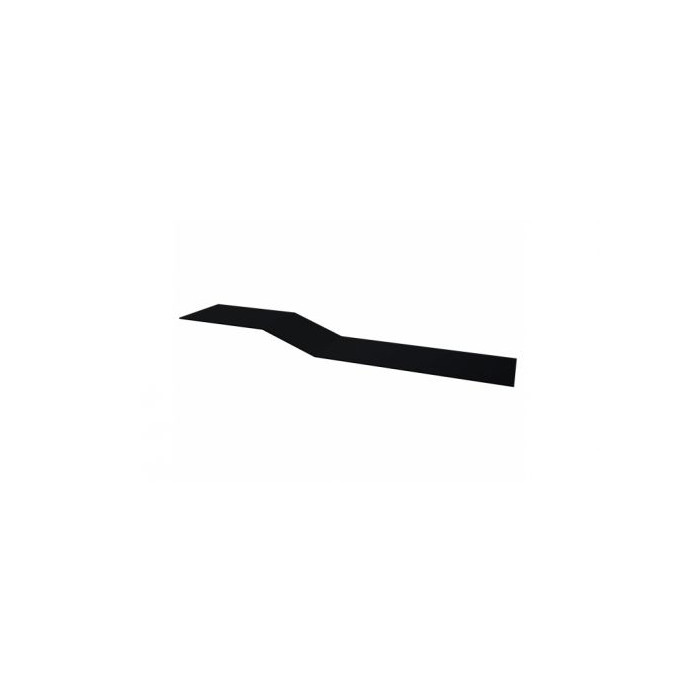 Планка крепежная фальц Grand Line 0,5 Drap RAL 9005 черный