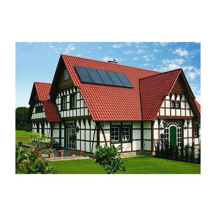 Вальмовая черепица, Натуральный красный, ABC фото 5