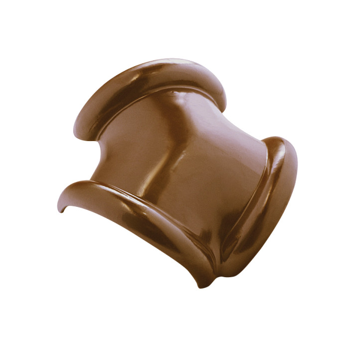 Вальмовая черепица, TS-roof (Самурай), глянцевый коричневый, Мaruso