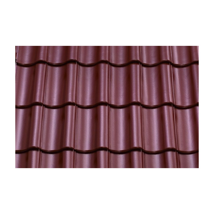 Коньковая черепица 2,7шт./п.м., Марон, ABC фото 2