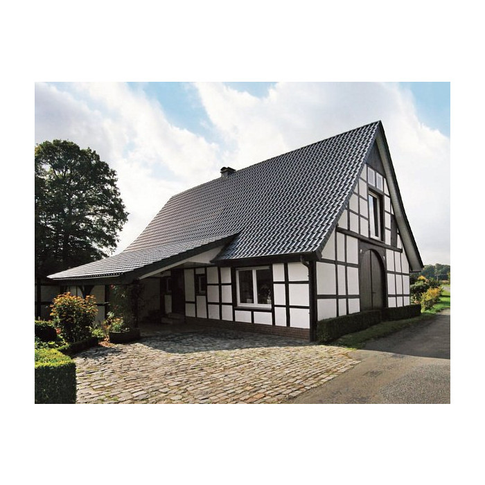 Боковая правая черепица, TG10, Антрацит матовый, ABC фото 3