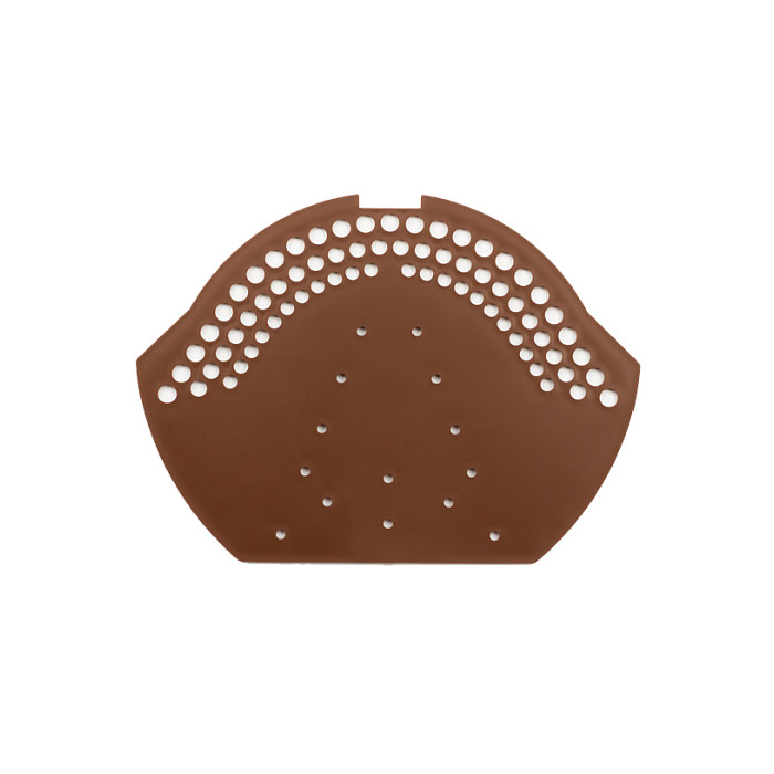 Коньковый торцевой элемент пвх, коричневый, KLOBER