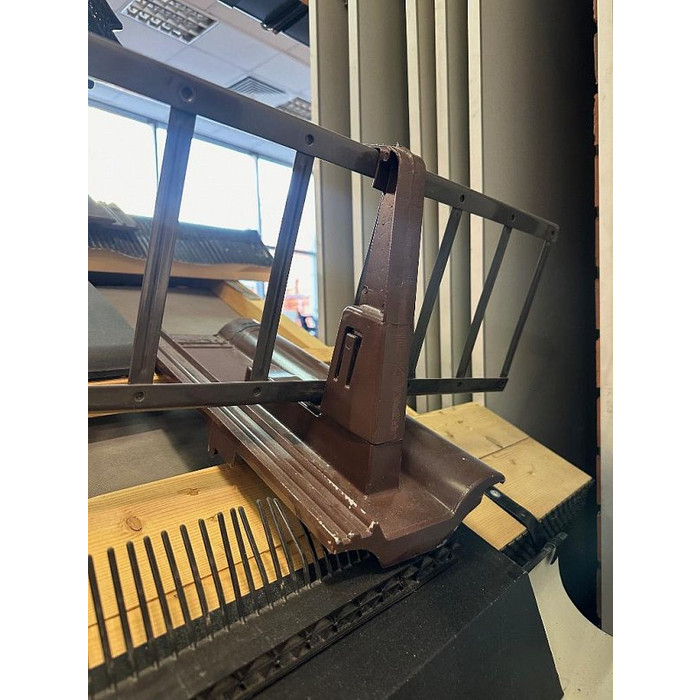 Опора для крепления снегозадерж. решетки, Коричневый, алюминий, ФЭЗ фото 2