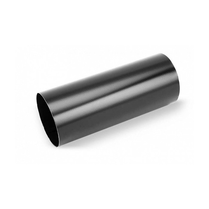 Труба водосточная 90мм (1 м.) STAL, 152(130)/90 мм, цвет Графит, Galeco