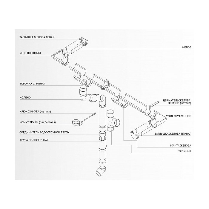 Крюк для хомута с дюпелем, 160 мм, BRYZA фото 2