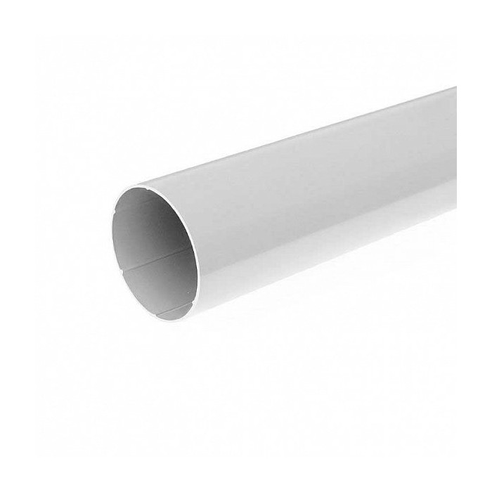 Труба водосточная, пвх, L-3 м, d-90 мм, белый, BRYZA
