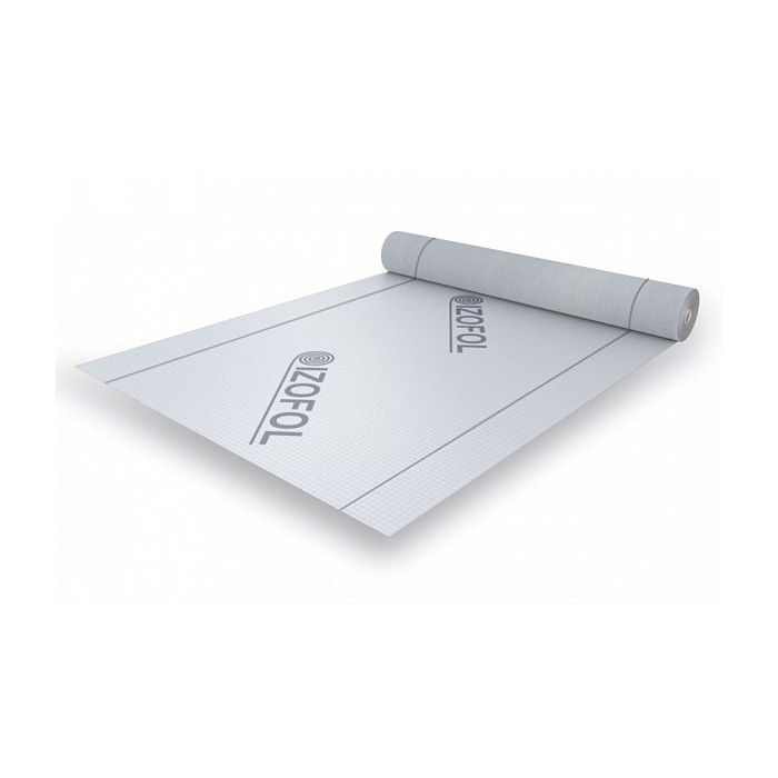 Пароизоляционная пленка IZOFOL ML 90 AL с алюминиевым слоем (1,5 м х 50 м), 4roof