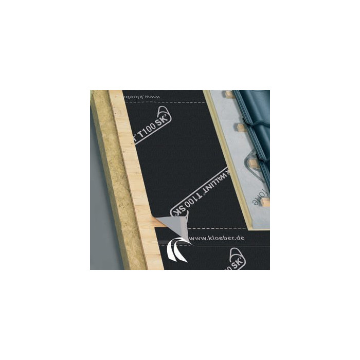 Сверхпрочная пароизоляционная пленка Wallint T100 SK2, 1,5x50 м, KLOBER фото 3