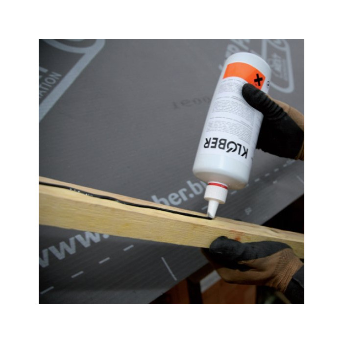 Мастика Permo seal (полиуретан) для герметизации гвоздевого соединения, Klober, 1000г фото 2