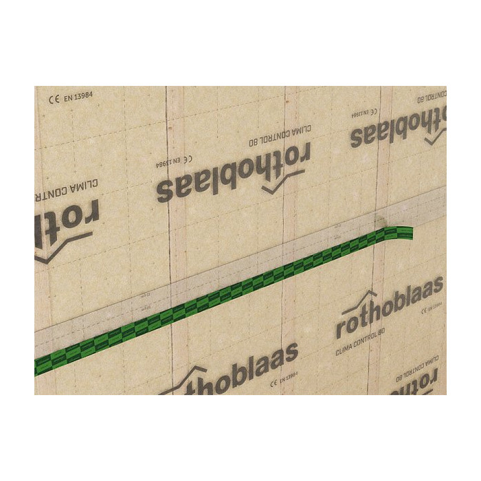 Пароизоляционная мембрана CLIMA80 с переменной диффузией, 1,5х50м, Rothoblaas фото 3