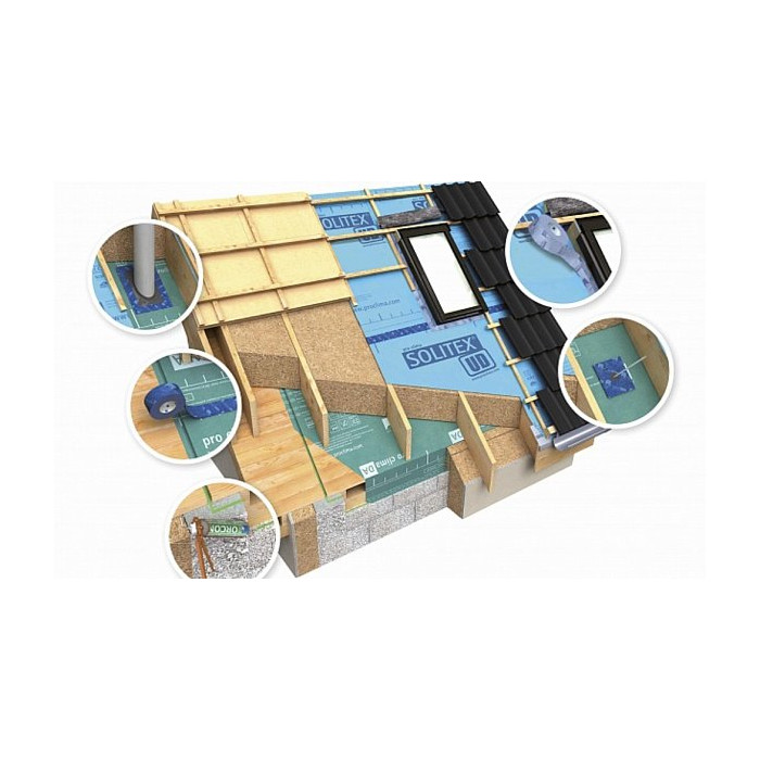 DA connect пароизоляционная мембрана (1,5 м х 50 м), Pro clima фото 3