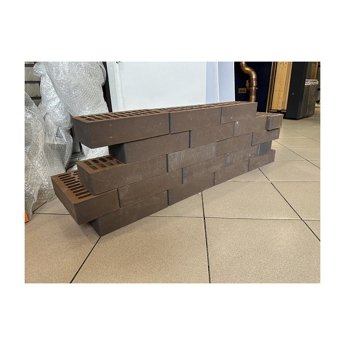 Лицевой керамический кирпич пустотелый, Steel Premium, NF, Красная гвардия фото 2