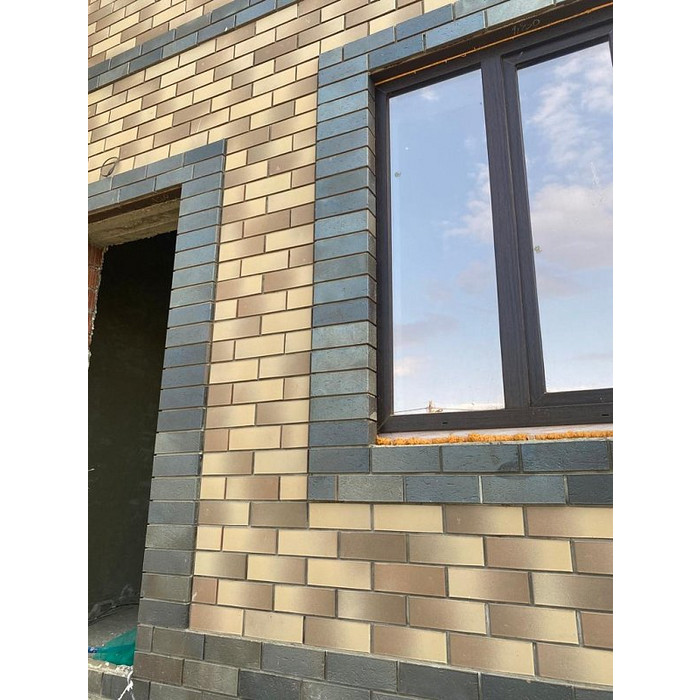 Лицевой керамический кирпич пустотелый, Flash Latte Premium, NF, Красная гвардия фото 10