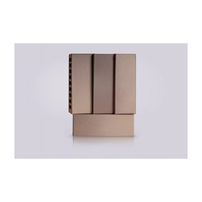 Лицевой керамический кирпич пустотелый, Flash Latte Premium, NF, Красная гвардия фото 2