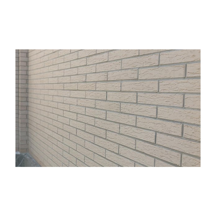 Лицевой керамический кирпич пустотелый, Белый ROCK ригель, рельефная, 0.75 NF, Красная гвардия фото 6