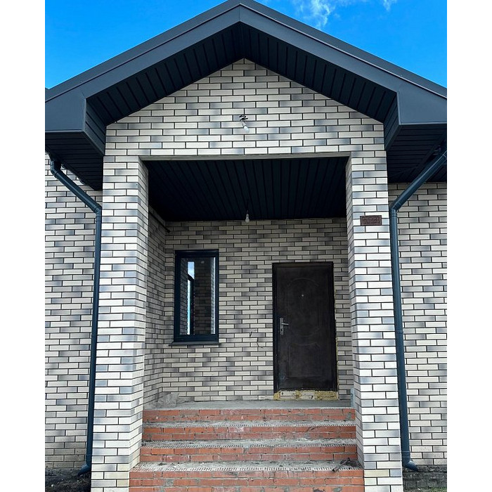 Лицевой керамический кирпич пустотелый, Ashen Premium, NF, Красная гвардия фото 9