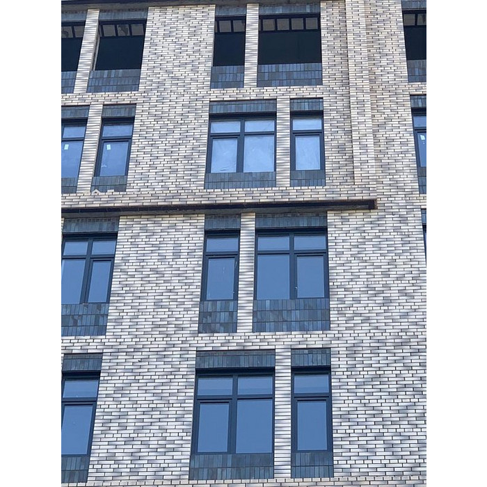 Лицевой керамический кирпич пустотелый, Ashen Premium, NF, Красная гвардия фото 10