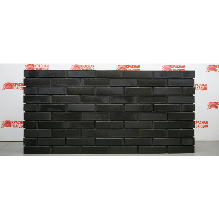 Лицевой керамический кирпич пустотелый, Nero, NF, Красная гвардия фото 4
