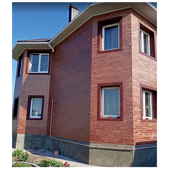 Лицевой керамический кирпич пустотелый, Bronzo, NF, Красная гвардия фото 4