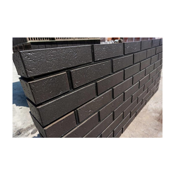 Лицевой керамический кирпич пустотелый, Black Premium, NF, Красная гвардия фото 9