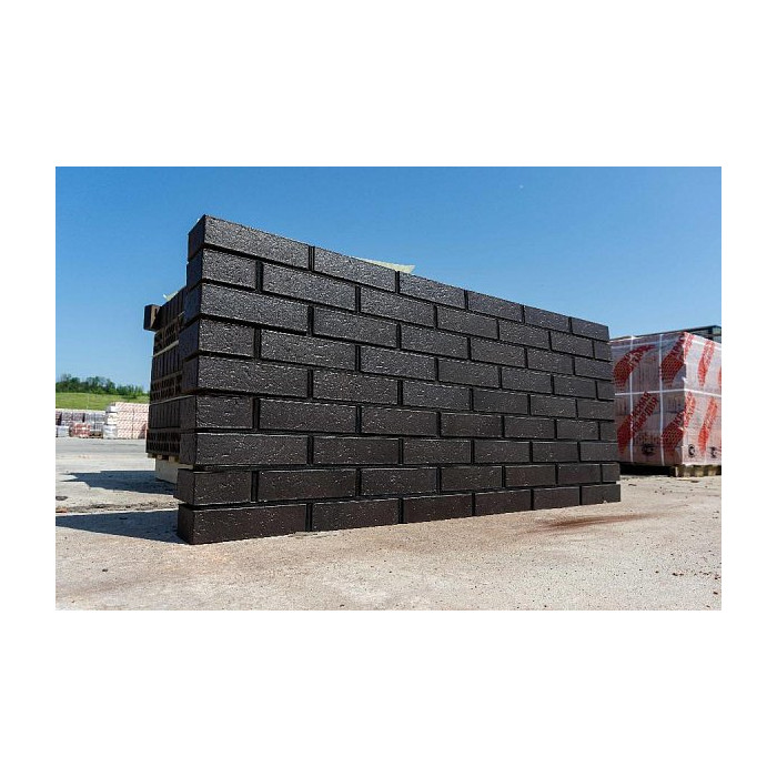 Лицевой керамический кирпич пустотелый, Black Premium, NF, Красная гвардия фото 10