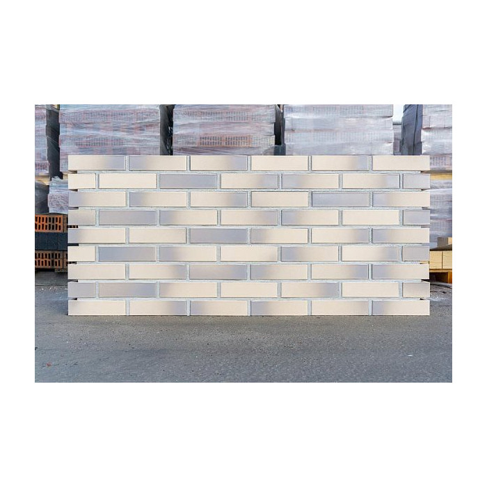 Лицевой керамический кирпич пустотелый, Ashen Premium Glass, NF, Красная гвардия фото 4