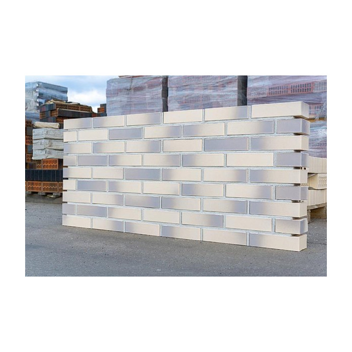 Лицевой керамический кирпич пустотелый, Ashen Premium Glass, NF, Красная гвардия фото 6