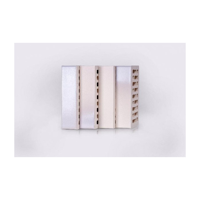 Лицевой керамический кирпич пустотелый, Ashen Premium Glass, NF, Красная гвардия фото 3