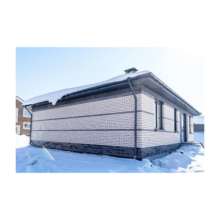 Лицевой керамический кирпич пустотелый, Белый, NF, Красная гвардия фото 3