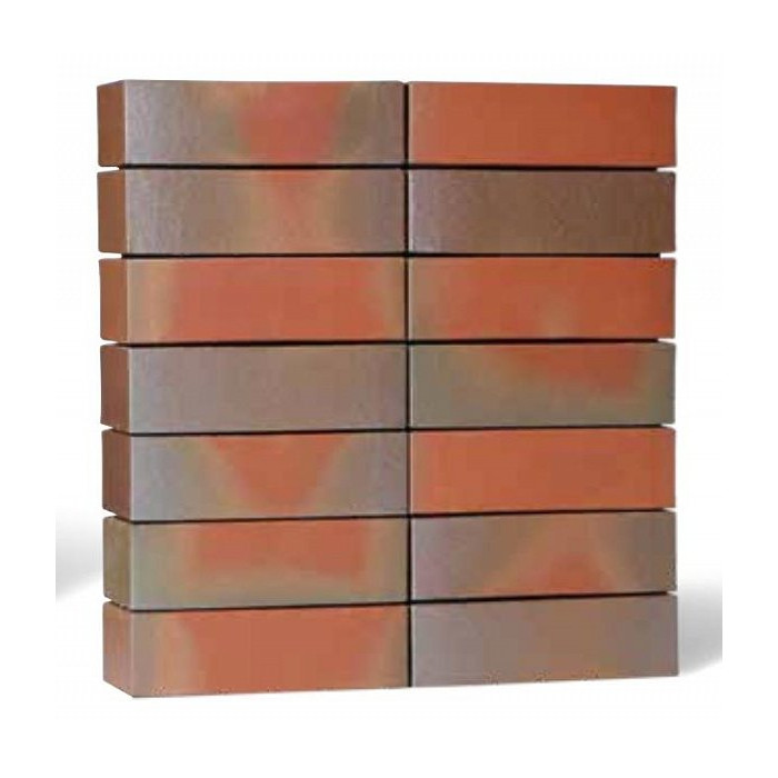 Облицовочный кирпич GREETSIEL Фризланд пестрый (friesisch-bunt) гладкая (glatt), 240x115x71 мм, Röben фото 2