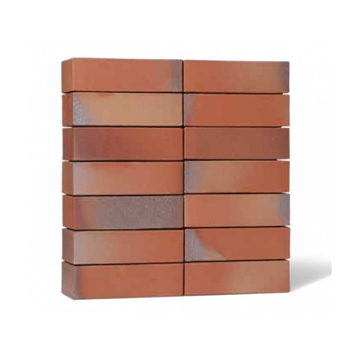 Облицовочный кирпич FILSUM Вулкан пестрый (vulkan-bunt) гладкая (glatt), 240x115x71 мм, Röben фото 2