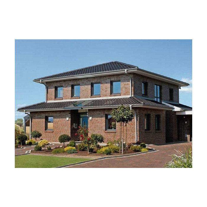 Облицовочный кирпич ACCUM Сине-коричневый (blau- braun) гладкая (glatt), 240х115х71 мм, Röben фото 3