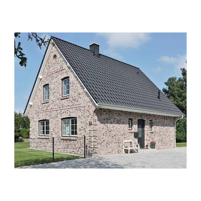 Облицовочный кирпич WIESMOOR Угольно-белый (kohle- weiß) handstrich, 240x115x71 мм, Röben фото 3