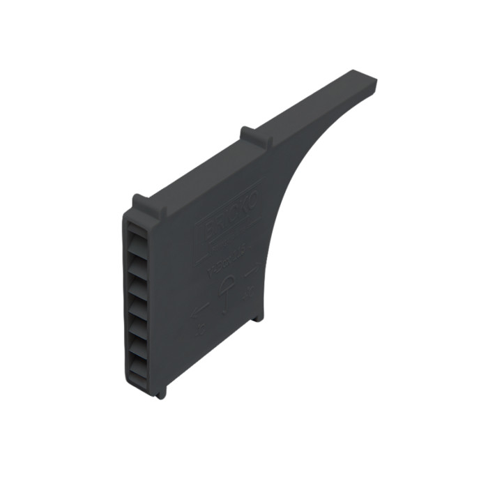 Вентиляционно-осушающая коробочка V-box 115, сланцево-серая, Bricko