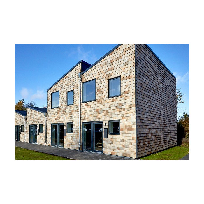 Клинкерная дранка Rustikotta, 200х400 мм, White splatter, Tempio фото 4