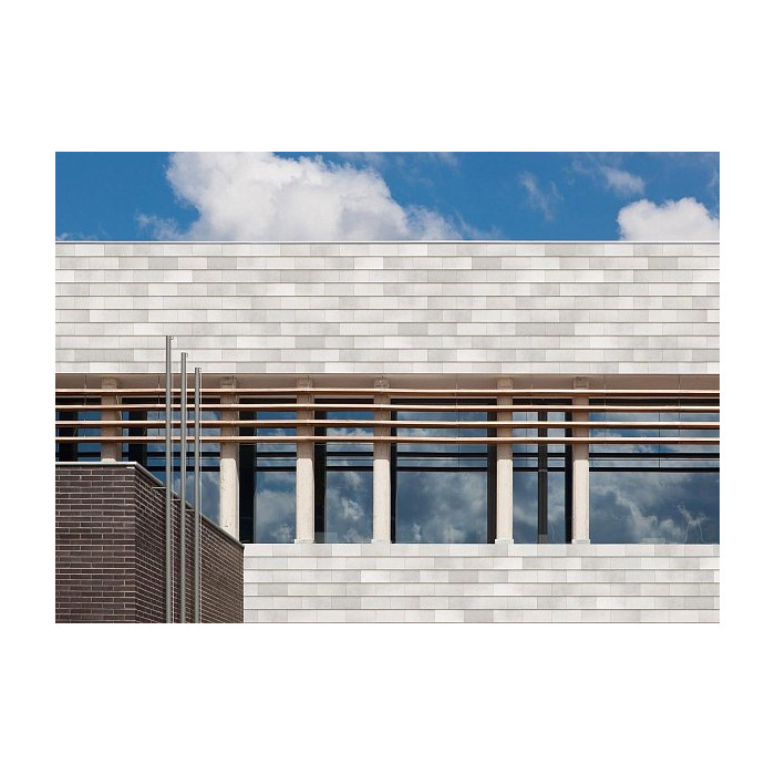 Клинкерная дранка Rustikotta, 200х400 мм, Light grey flamed, Tempio фото 5