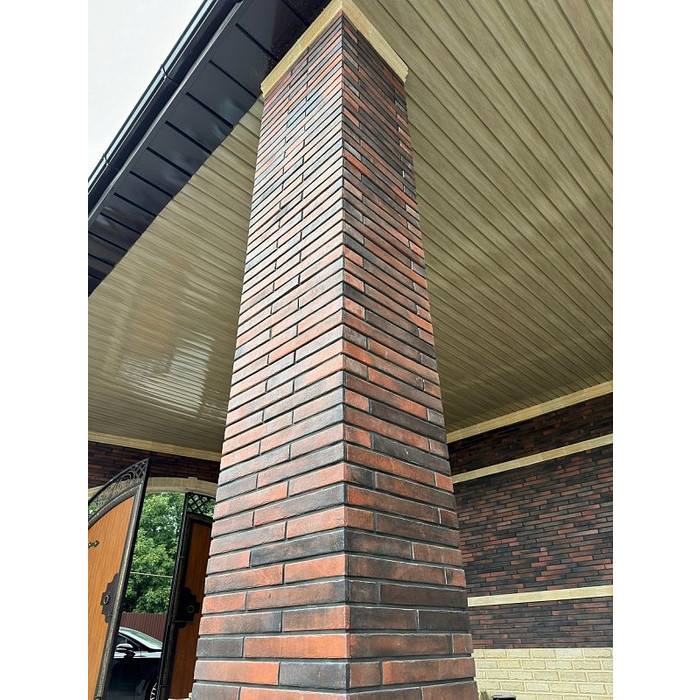 Плитка облицовочная под клинкер Lifebrick, Long 820, 430x50x15 фото 4